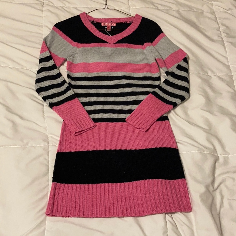Cherry Stix Sweater Dress
